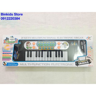 Đàn Organ 25 Phím Kèm Mic Hát Cho Bé