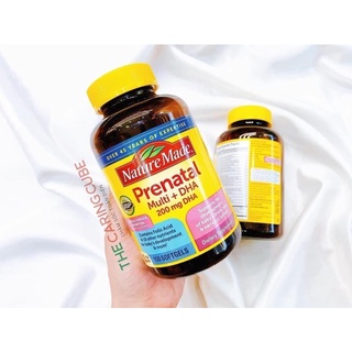 Viên uống vitamin tổng hợp cho bà bầu Mỹ Nature Made Prenatal Multi + DHA