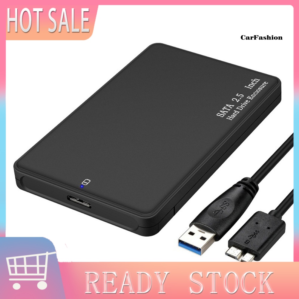 CDNP_USB 3.0 2.5inch SATA HDD SSD Enclosure External Hard Drive Disk Case Box for PC