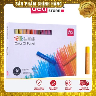 Bút sáp dầu chuyên nghiệp Deli - Hộp giấy - 24/36 màu - 72087 / 72088