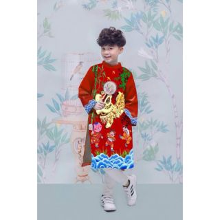 Áo dài tết bé trai