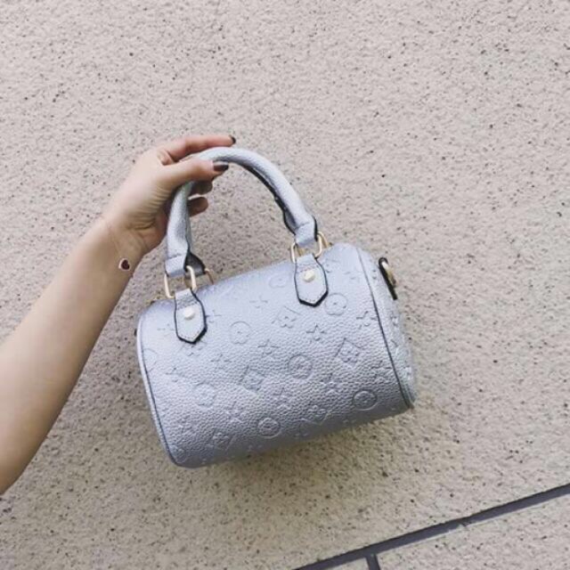 Sale túi trống in vân