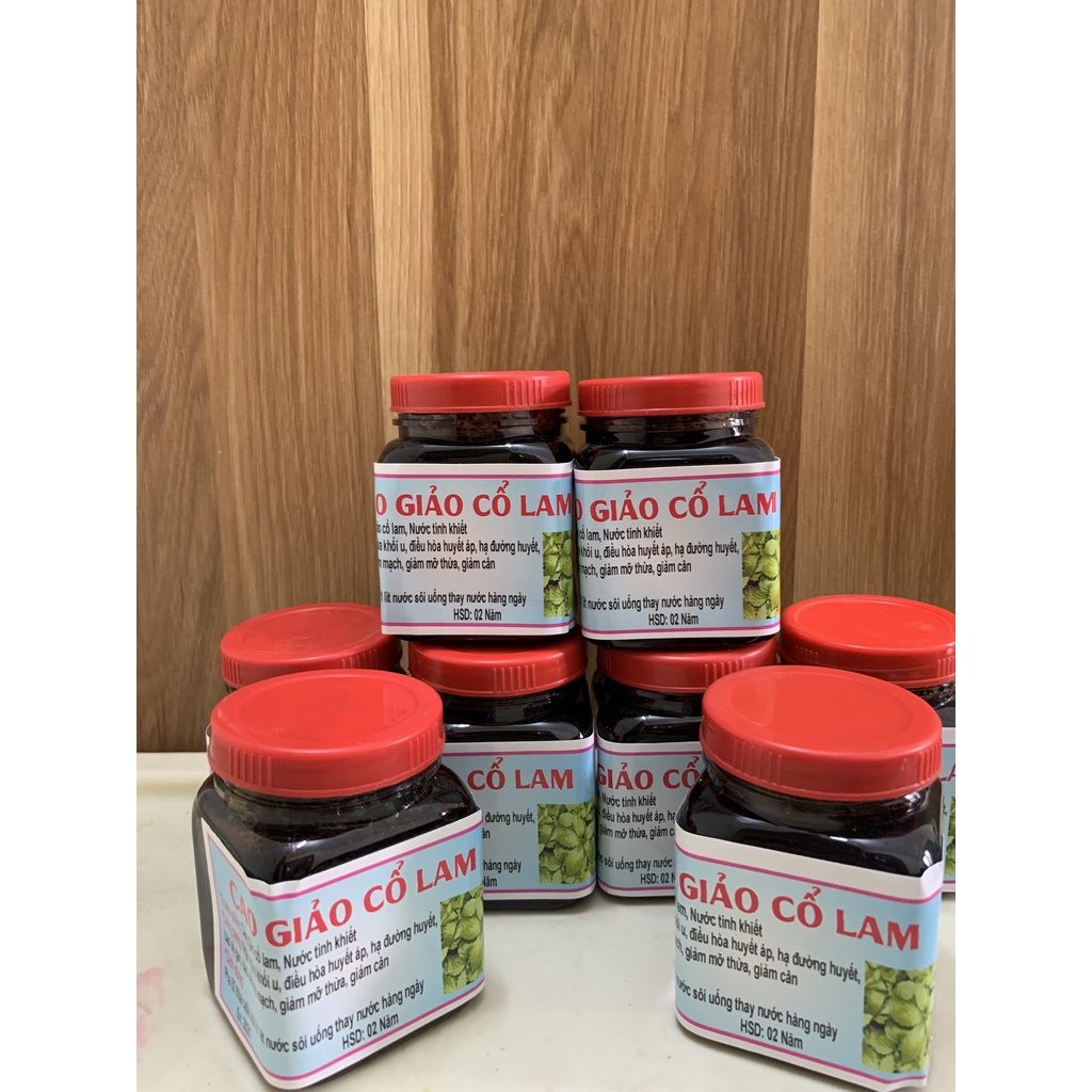 Cao giảo cổ lam (hộp 200g), tiện sử dụng, cho người men gan cao, mỡ máu, hàng nguyên chất, uy tín