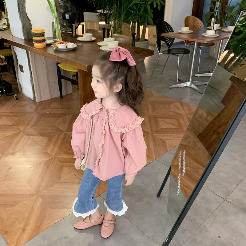 [Hàng Có Sẵn] Set Áo Sơ Mi Dáng Rộng Phong Cách Phương Tây Thời Trang Xuân Thu Cho Nữ