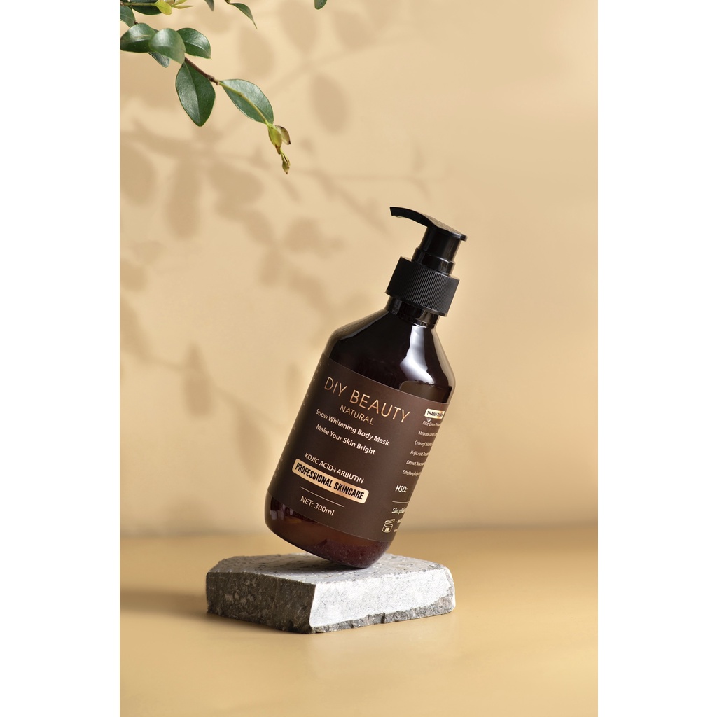 (Bản mới Plus) Mặt nạ mầm gạo kích trắng toàn thân DIY BEAUTY 300ml (da sáng ngay sau lần đầu sử dụng) | BigBuy360 - bigbuy360.vn