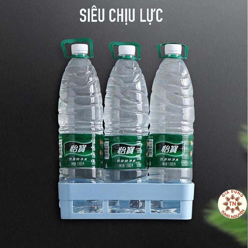 Kệ nhựa treo tường nhà tắm, nhà bếp dán tường chịu lực chắc chắn