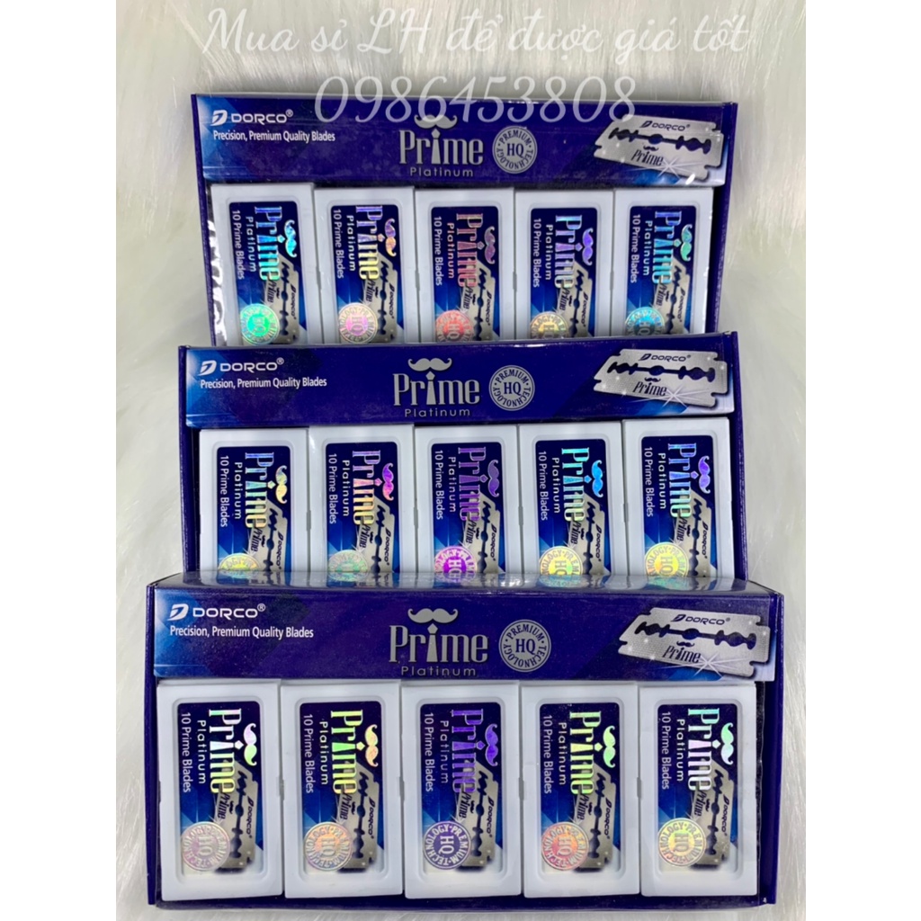 [CAO CẤP] Lưỡi lam DORCO PRIME (10 lưỡi/hộp)