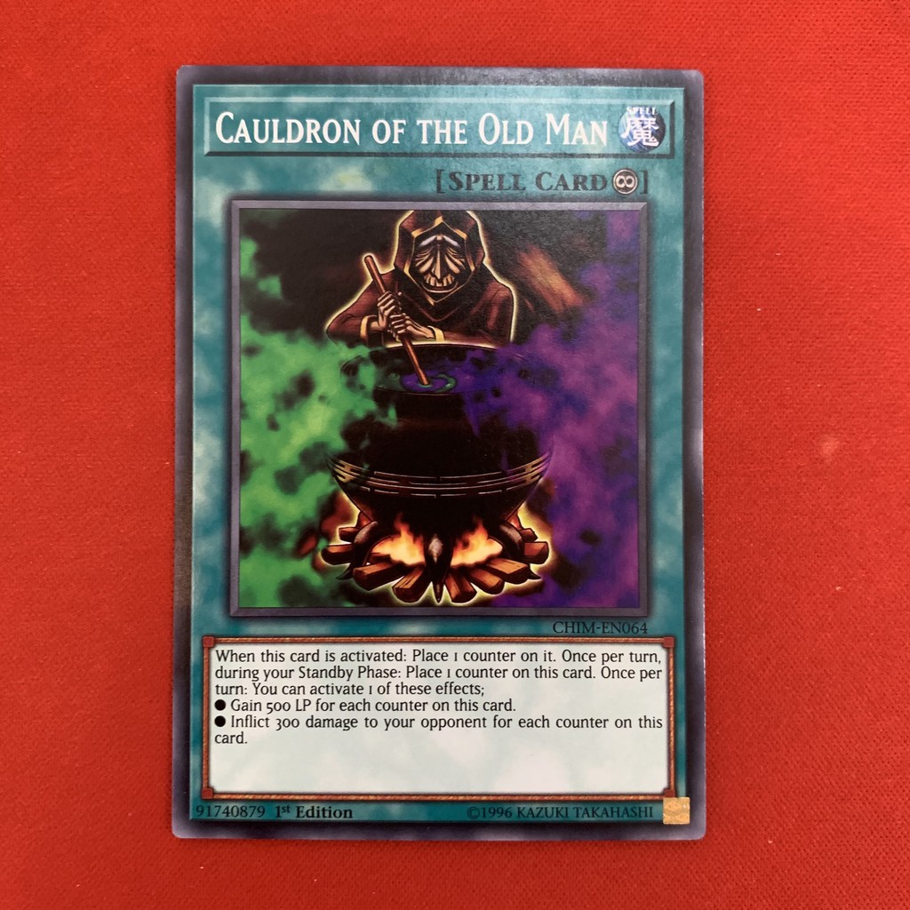 [EN-JP][Thẻ Bài Yugioh Chính Hãng] Cauldron Of The Old Man