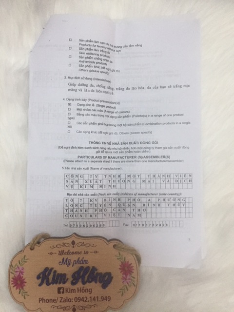 Kem Alon Mụn- Thâm- Trắng Da 15g