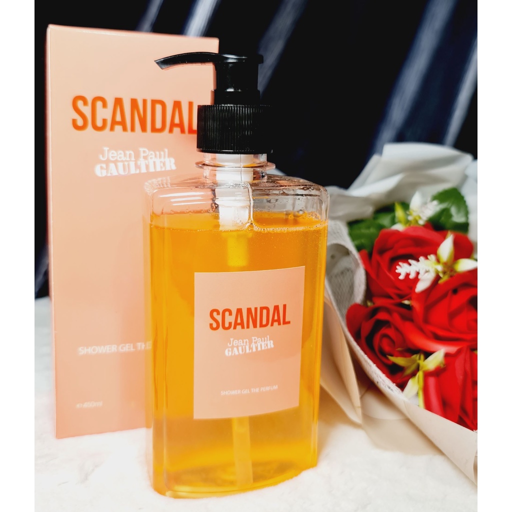 Sữa tắm nước hoa dưỡng da Jean Paul Gaultier Scandal Shower Gel 450ML