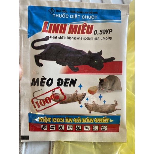 LINH MIÊU - Diệt chuột - Mèo Đen - 1 con ăn chết cả đàn