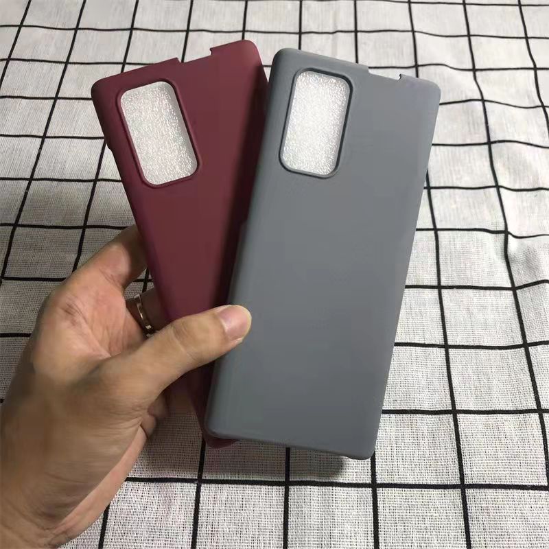 Ốp Điện Thoại Siêu Mỏng Màu Trơn Đơn Giản Thời Trang Cho LG Wing 5G
