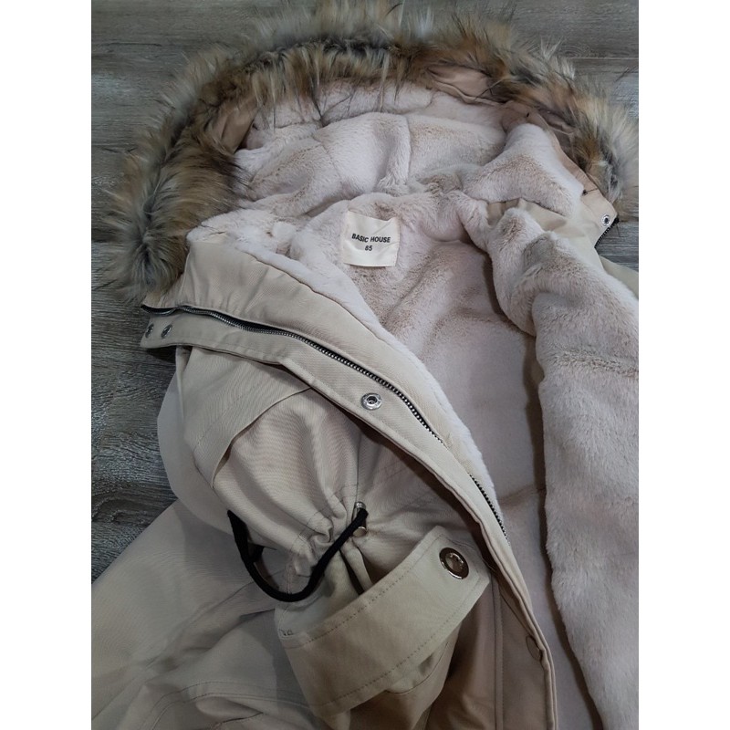 Áo parka lót lông