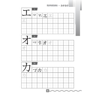 Tập Viết Tiếng Nhật Căn Bản Katakana