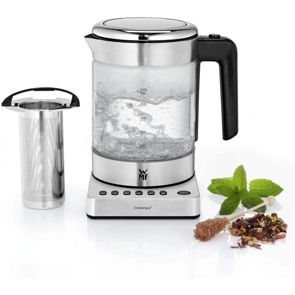 Ấm siêu tốc và pha trà WMF Kitchen minis 2in1 Vario 1 lít 1900W
