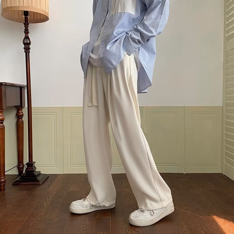 Quần ống rộng Phong Cách Hàn Quốc Thời Trang Unisex Size M-3XL