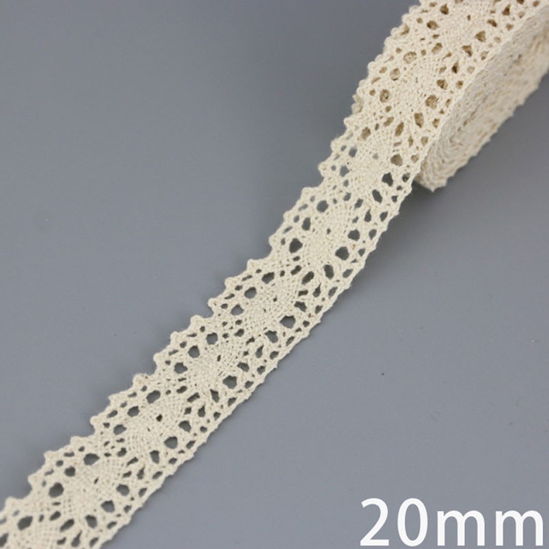 Dây ruy băng ren dài 5 mét dùng để làm đồ trang trí thủ công DIY xinh xắn