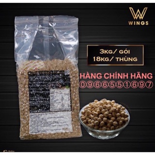 [HÀNG CHÍNH HÃNG] 3kg trân châu đen Wings ( có video)