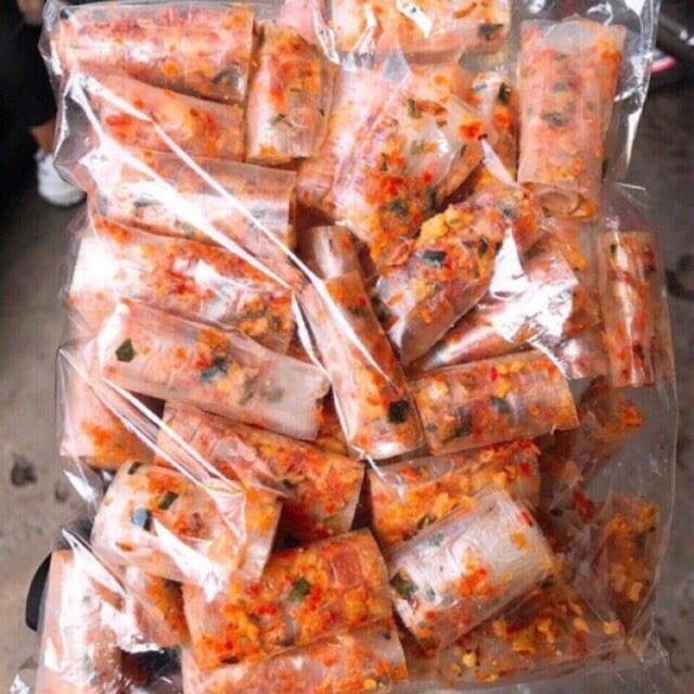 (Sĩ số lượng lớn)500gr Bánh tráng cuộn tôm hành