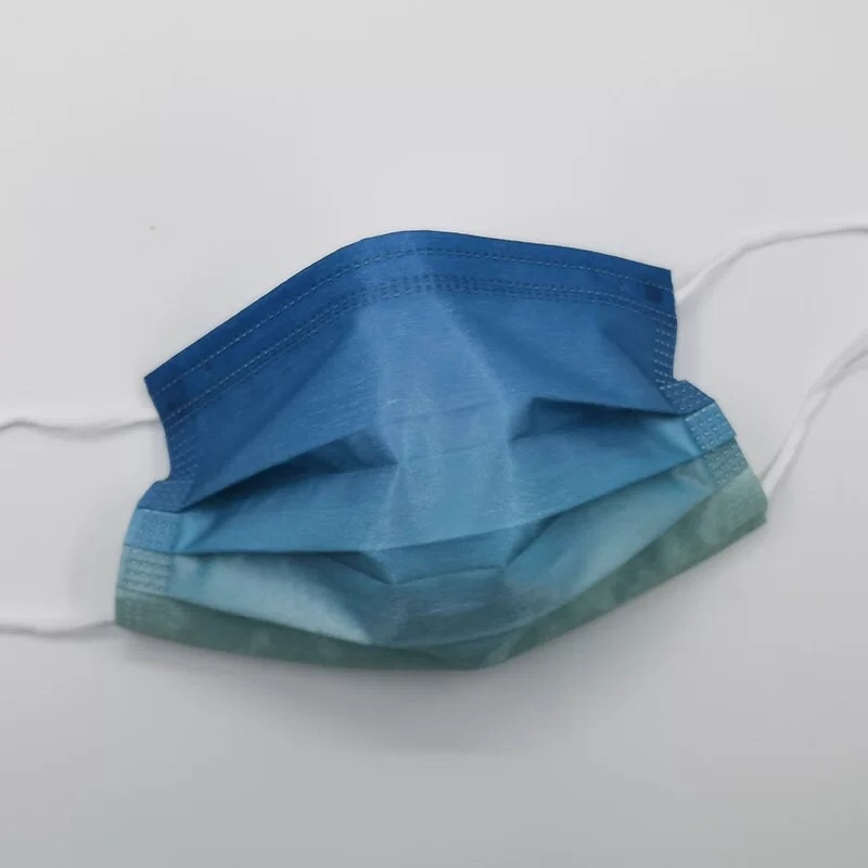 Khẩu trang 3 lớp pastel màu ombre dễ thương | BigBuy360 - bigbuy360.vn