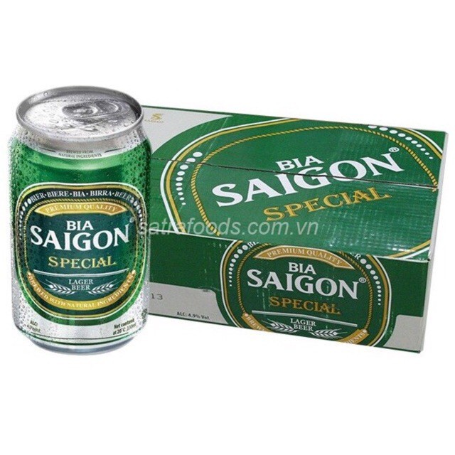 Thùng bia Sài Gòn Special 330ml Thùng 24 lon