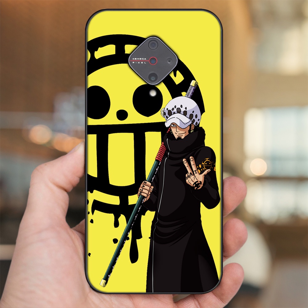 Ốp lưng Vivo S1 Pro viền đen in hình Law One Piece