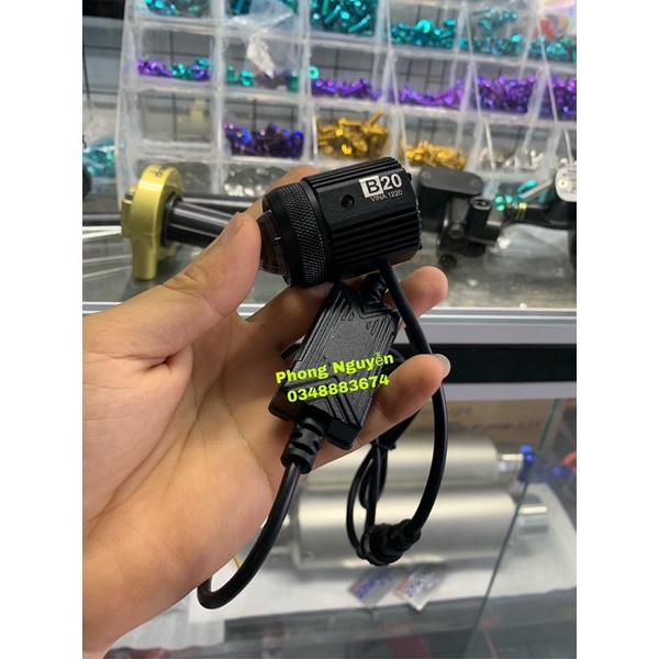 Đèn trợ sáng bi cầu mini