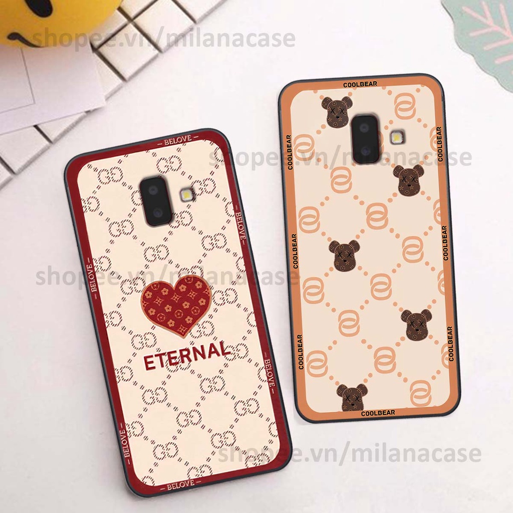 Ốp Samsung J6 2018 / J6 Plus / J6+ hình trái tim be love tình yêu siêu đẹp, cá tính, thời trang