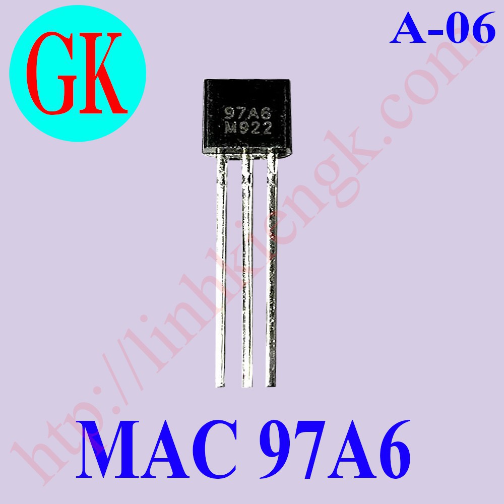 [10 con] Triac MAC97A6 linh kiện bán dẫn
