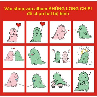 Áo Thun Khủng Long Chibi, Chất Đẹp, Bao Đổi Trả
