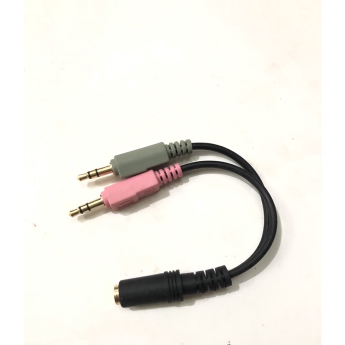 Thiết bị kết nối audio và mic vào máy tính cho tai nghe