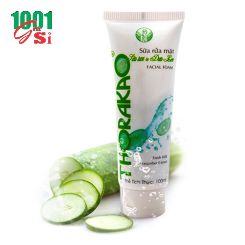 Sữa rửa mặt sữa tươi dưa leo Thorakao100g