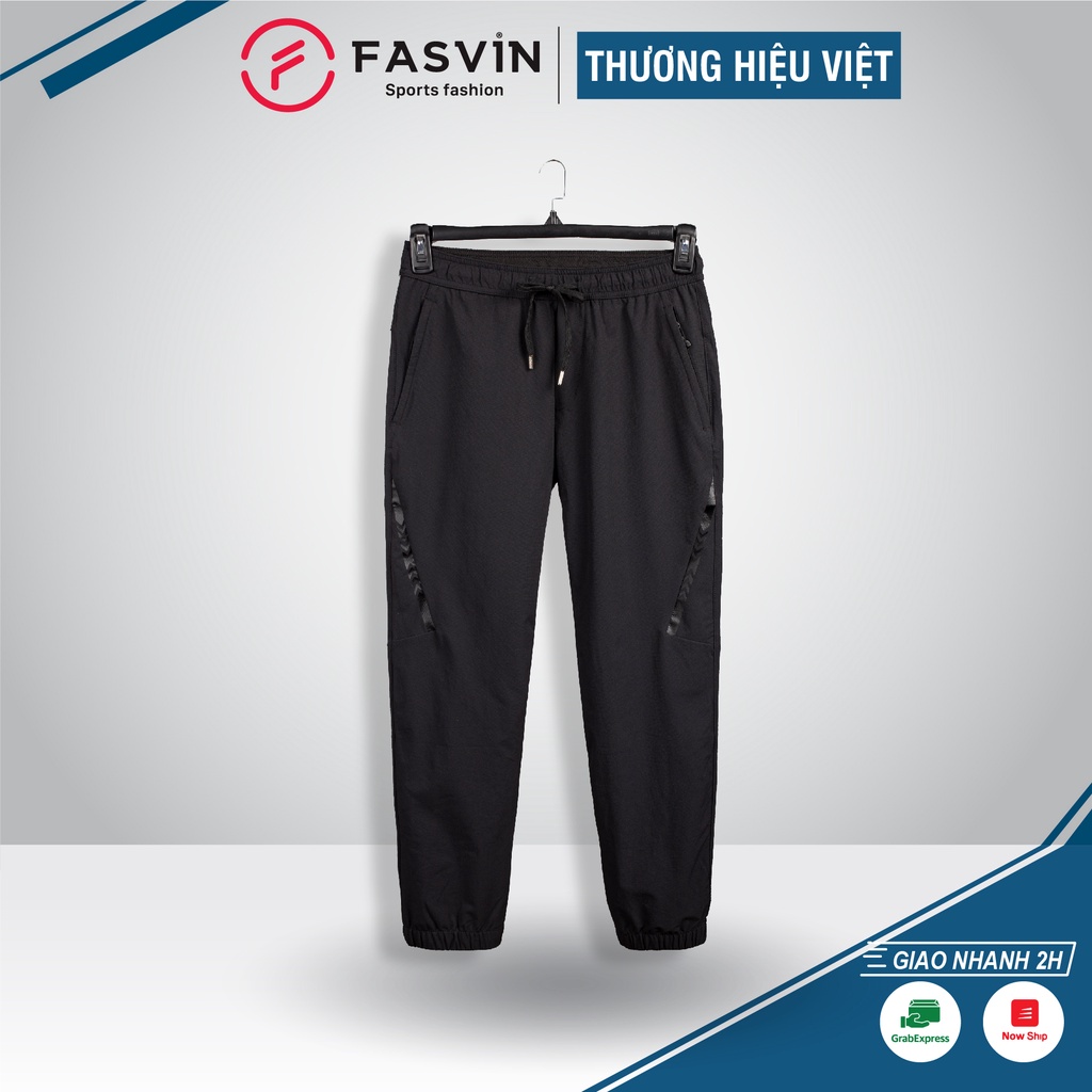 Quần thể thao nam Fasvin DC21472.HN vải gió chun bo gấu co dãn thoải mái