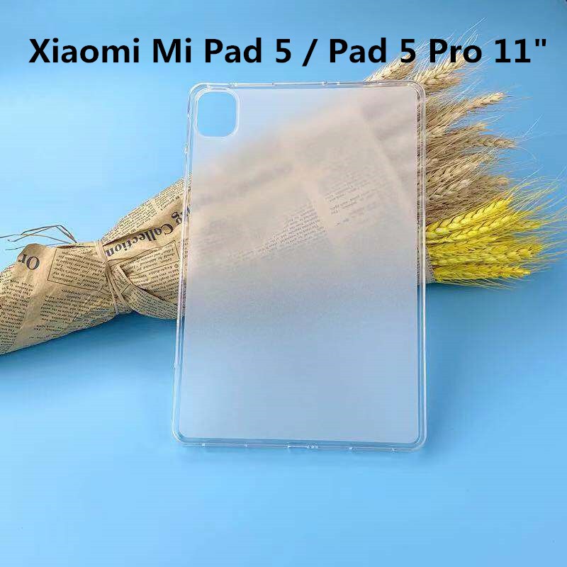 Ốp bảo vệ máy tính bảng bằng Silicon TPU mềm trong suốt thích hợp cho Xiaomi Mi Pad 5 / Xiaomi Mi Pad 5 Pro 2021
