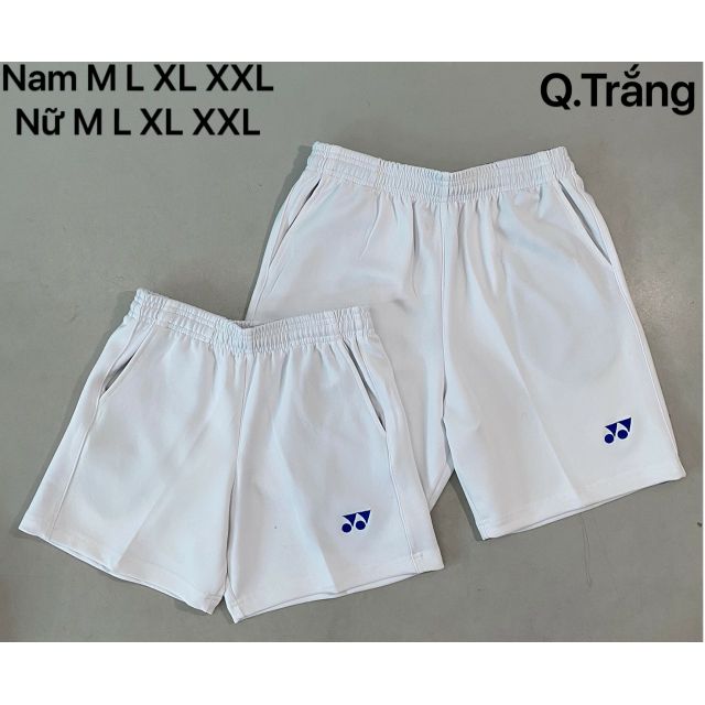 Quần Cầu Lông Nam Và Nữ Trắng