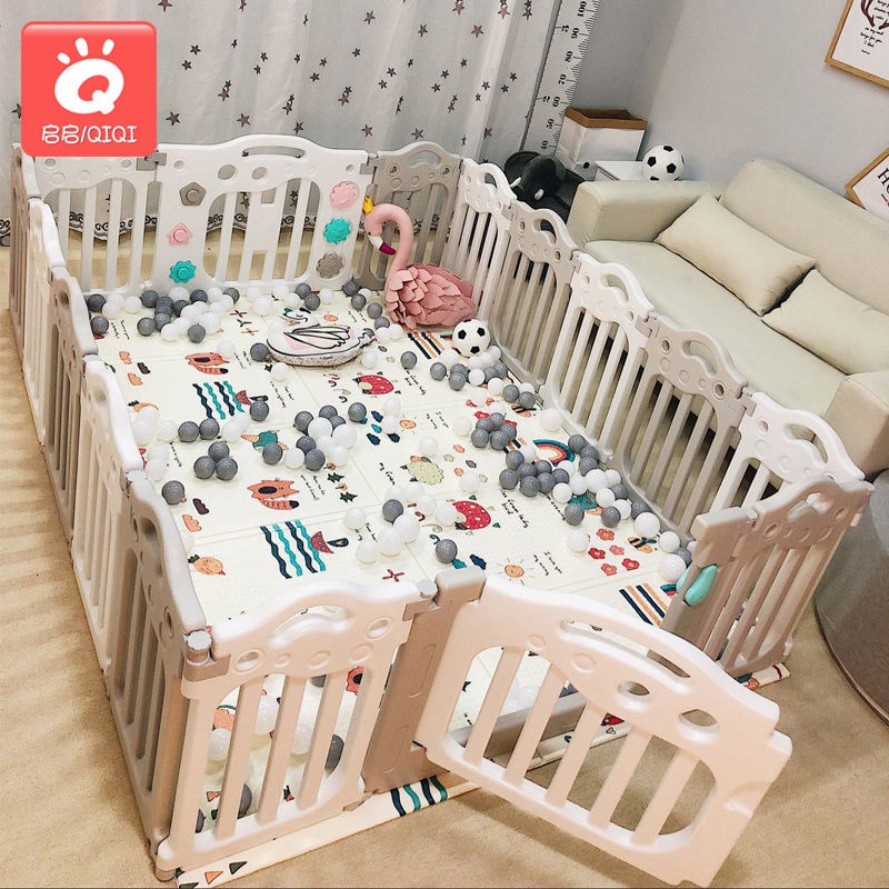 Nhà vui chơi cho trẻ em, thiên đường, thảm tập bò mới biết đi, đồ dùng gia đình, bé, hàng rào bảo vệ an toàn