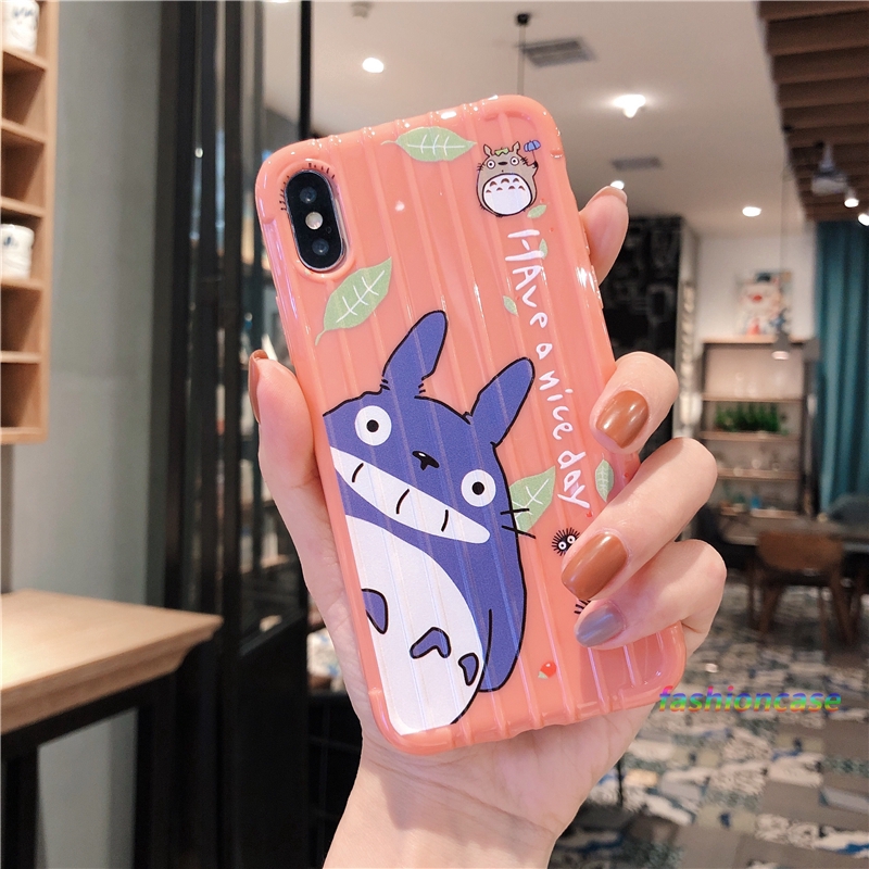 Ốp điện thoại mềm in hình Totoro dễ thương cho Realme C3 5i 6 C2 6i 7 5 C11 C12 5S C1 7i C15 C17 6S U1 C3i Narzo 20 PRO 10 10A 20A