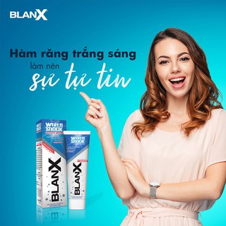 Kem Đánh Răng BLANX WHITE SHOCK 75ml