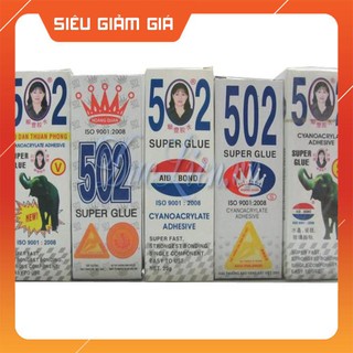 Thùng 50 hộp keo s đức anh, keo 502, keo con voi