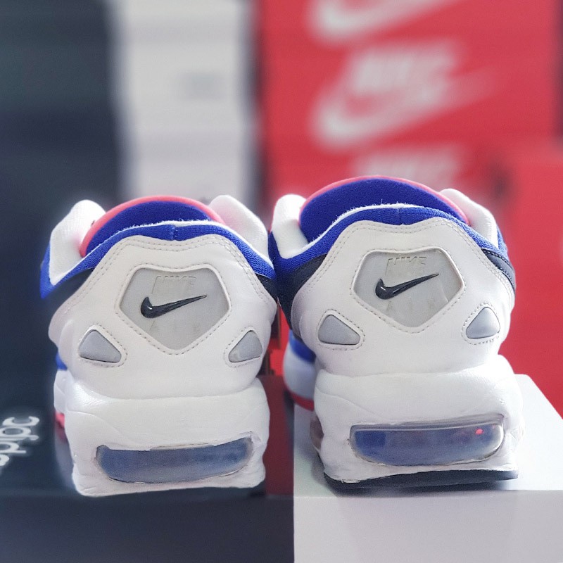 [Chính Hãng] Giày Nike Air Max 2 Light White Ultramarine, size 44 real 2hand