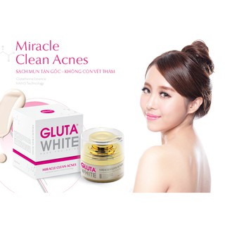 Kem sạch mụn GLUTA WHITE