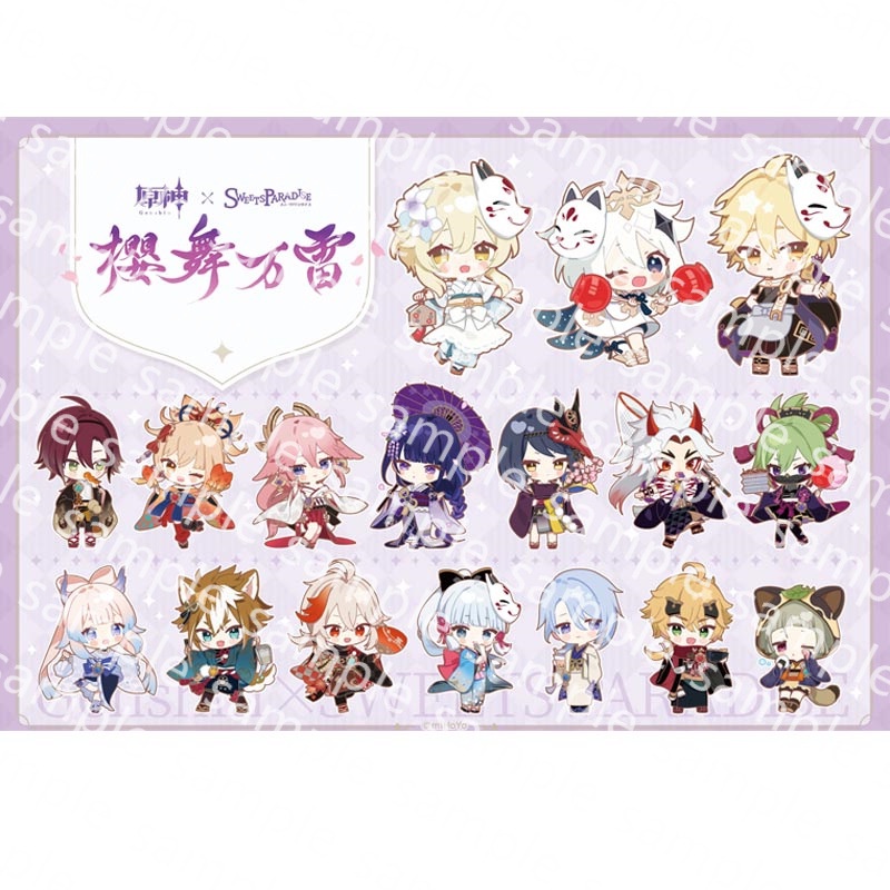Genshin ngọt khớp acrylic 8 cm đứng nhỏ 8S16 SP93