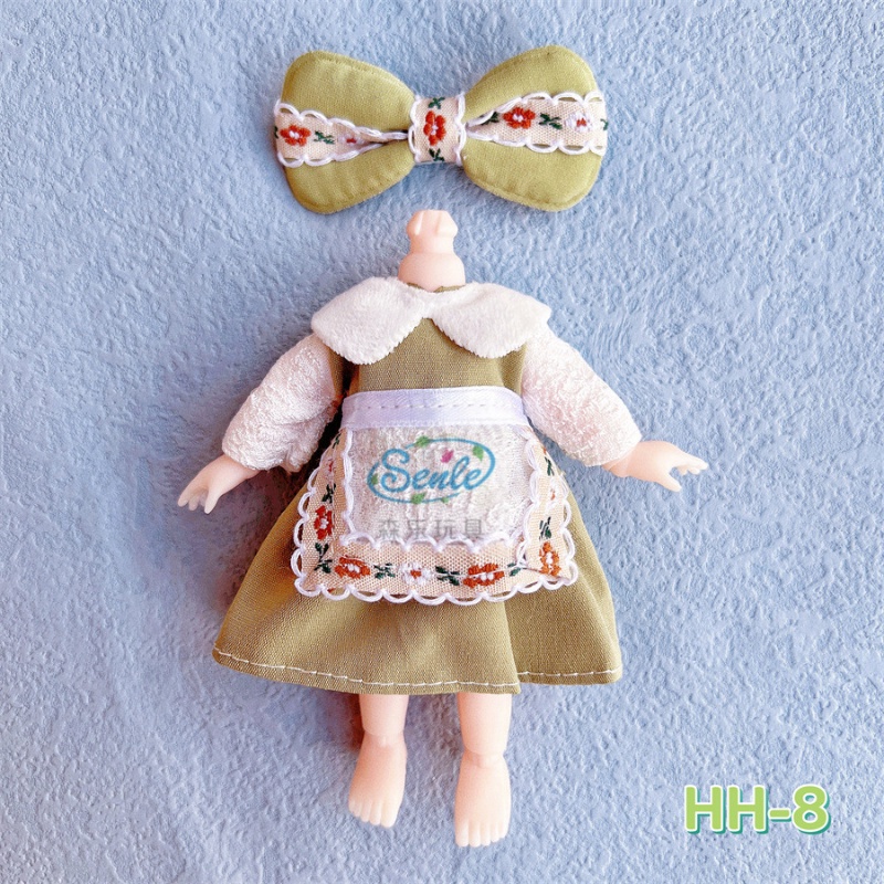 Bộ Quần Áo Dành Cho Búp Bê 16-17cm