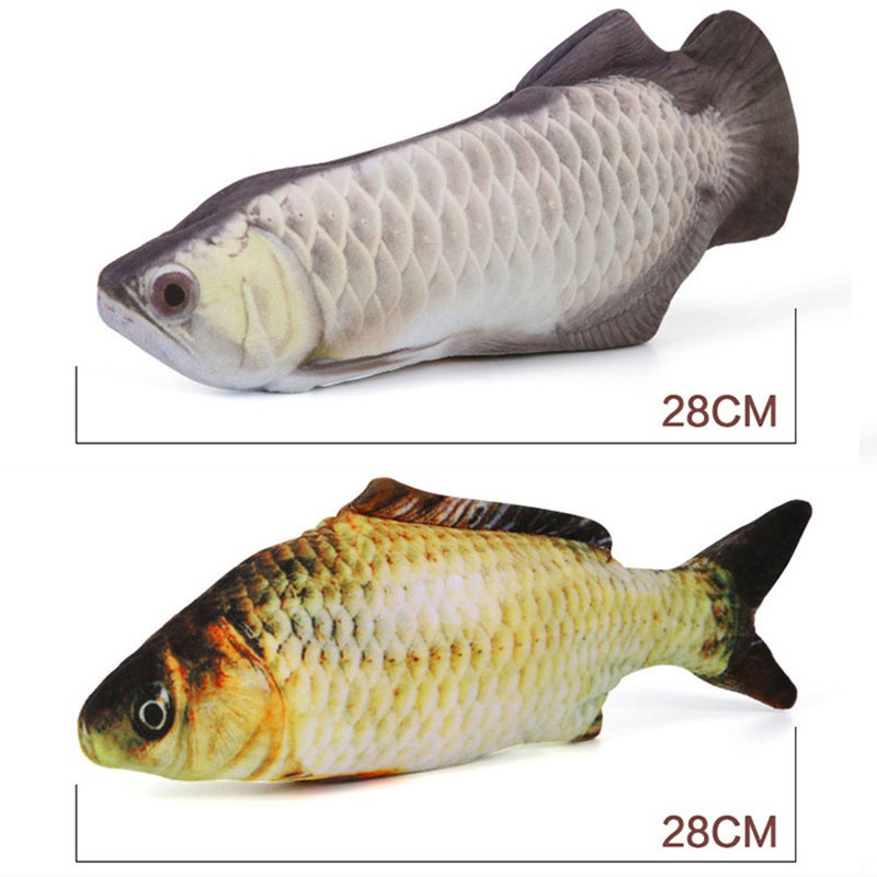 Đồ Chơi Con Cá Nhảy Múa Chạy Điện Cổng Sạc USB Cho Trẻ Em