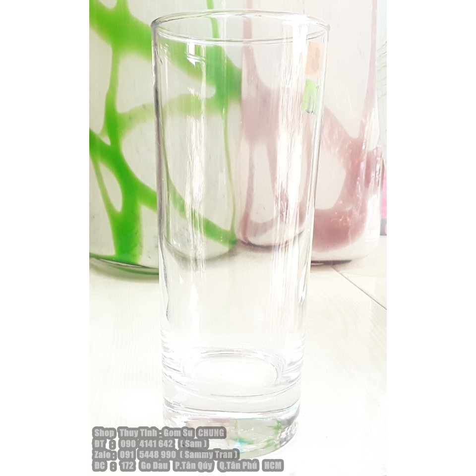 Ly thủy tinh Hightball mập 320ML[Thương hiệu:Pougine]