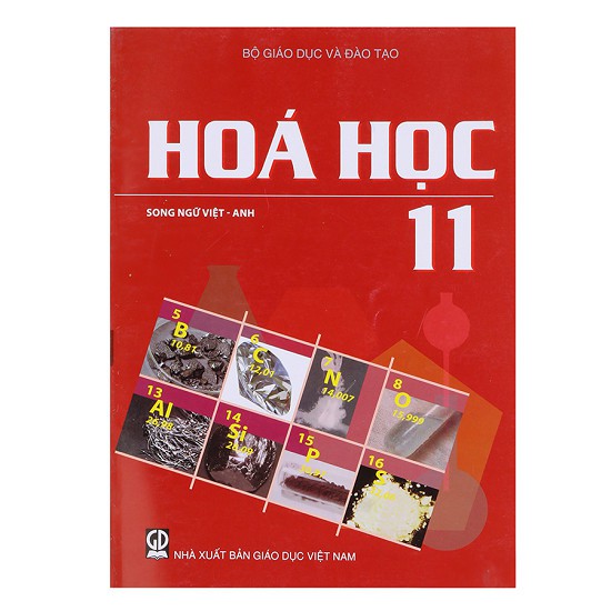 Sách giáo khoa song ngữ Việt Anh Hóa Học 11