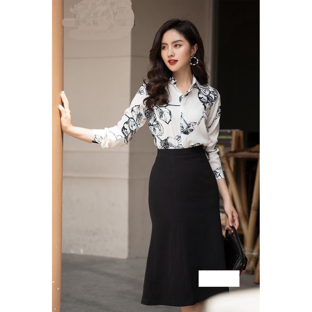 Chân Váy Nữ ❣️𝑭𝒓𝒆𝒆𝒔𝒉𝒊𝒑❣️ CHÂN VÁY LYSA SANG CHẢNH - Hàng thiết kế phom chuẩn đẹp