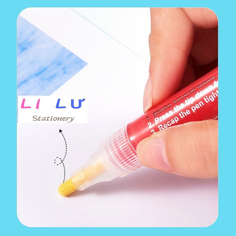 Bút sơn Acrylic Painter MO1100 38 màu vẽ trên nhiều chất liệu: Giấy, Vải, Kính, Đá, Gỗ, Thủy Tinh, Kim Loại, Custom giày