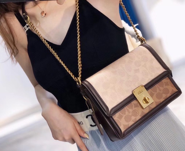 🆘RẺ NHẤT SHOPEE🆘 TÚI COACH HUTTON VIỀN