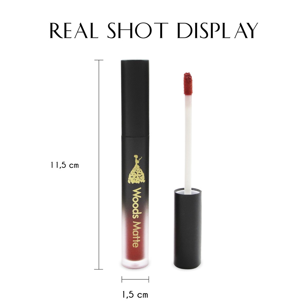 [SP CHÍNH HÃNG] Son Kem Lì WOODS MATTE Lâu Trôi Với 2 Tông Màu Tùy Chọn (5g) | BigBuy360 - bigbuy360.vn